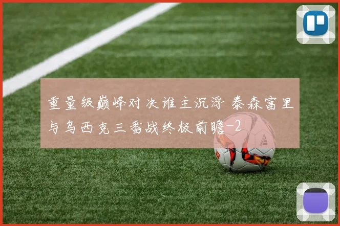 重量级巅峰对决谁主沉浮 泰森富里与乌西克三番战终极前瞻